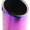 Spec-D Tuning Universal Muffler Tip- A Style- Purple 2.5 Inlet 4In Outlet MF-TPA001PT - alternate 8